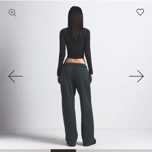 SKIMS CLASSIC STRAIGHT LEG PANT Large - Picture 2 of 3